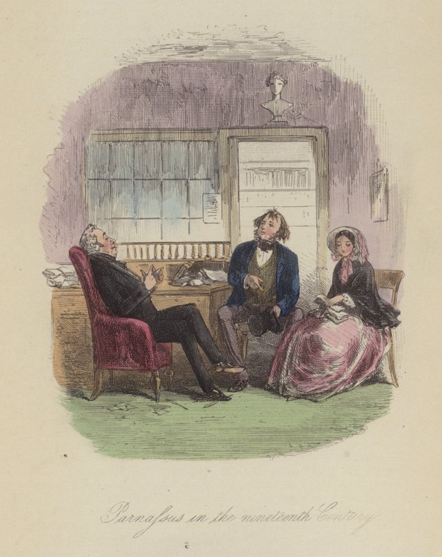 Ilustración para Lewis Arundel o El ferrocarril de la vida de Frank E Smedley de after Hablot Knight Browne