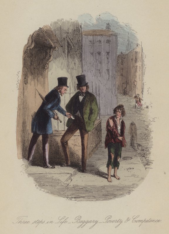 Ilustración de Lewis Arundel o El Ferrocarril de la Vida de Frank E Smedley de after Hablot Knight Browne