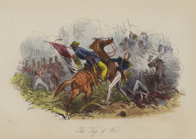 Ilustración para Lewis Arundel o El Ferrocarril de la Vida de Frank E Smedley de after Hablot Knight Browne