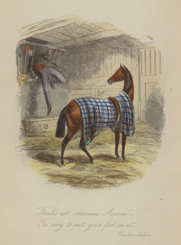 Ilustración de Lewis Arundel o El Ferrocarril de la Vida de Frank E Smedley de after Hablot Knight Browne