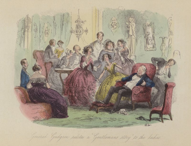 Ilustración de Lewis Arundel o El Ferrocarril de la Vida por Frank E Smedley de after Hablot Knight Browne