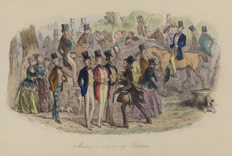Ilustración de Lewis Arundel o El Ferrocarril de la Vida por Frank E Smedley de after Hablot Knight Browne