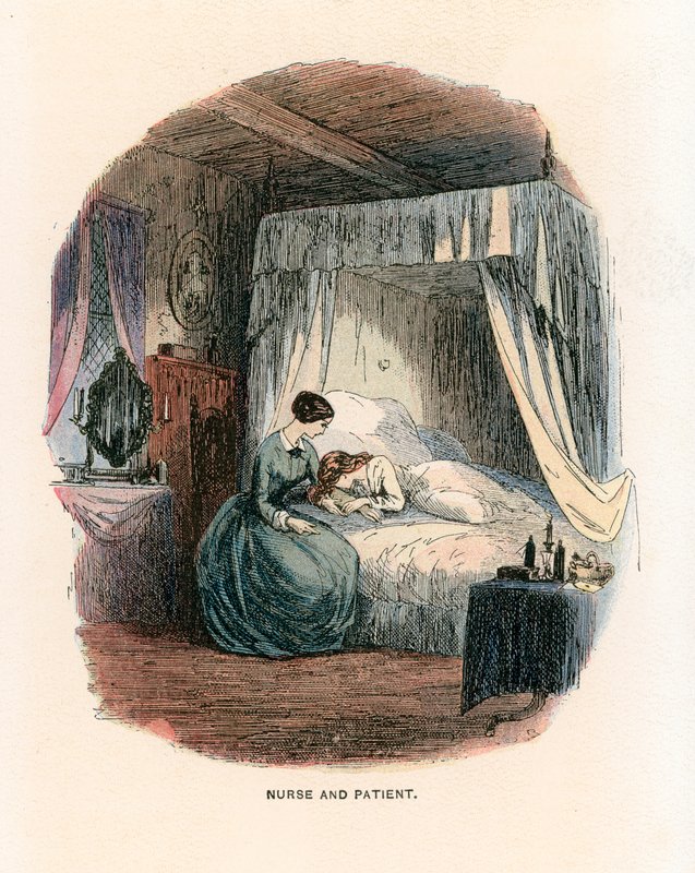 Ilustración para Bleak House de Hablot Knight Browne