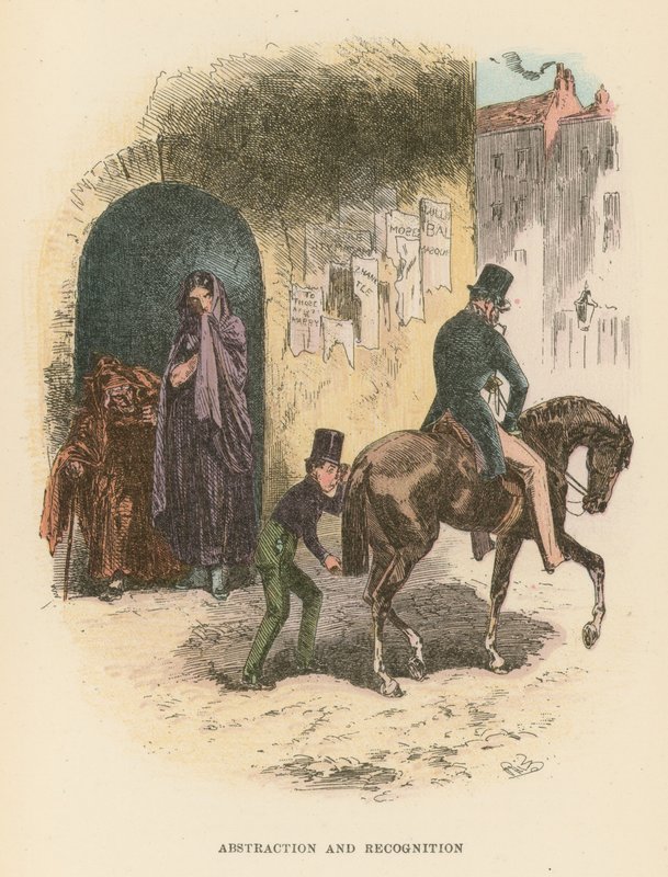 Ilustración para Dombey e hijo de Hablot Knight Browne