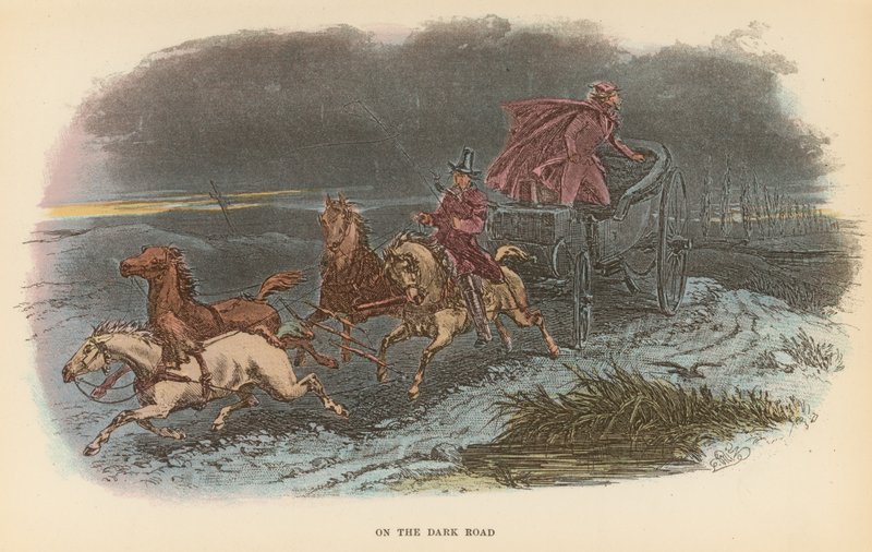 Ilustración para Dombey y Hijo de Hablot Knight Browne