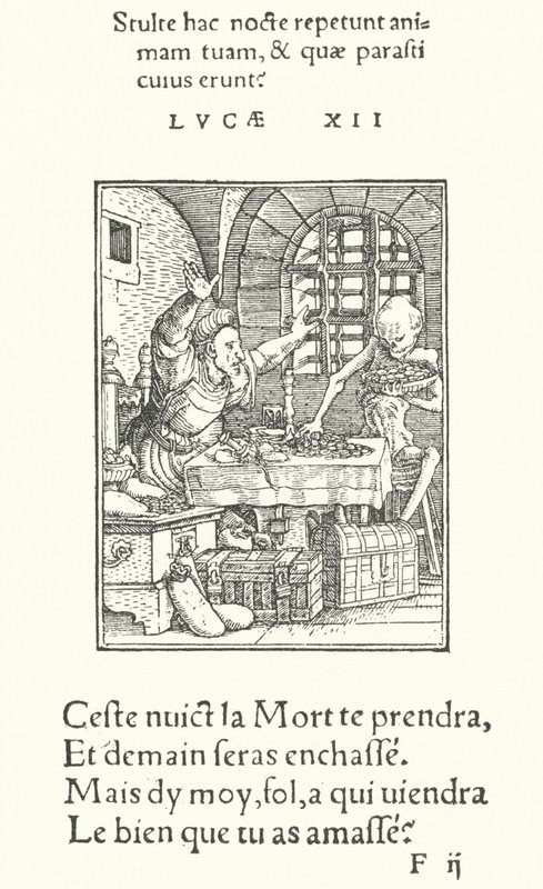 El Avaro de Hans (after) Holbein the Younger