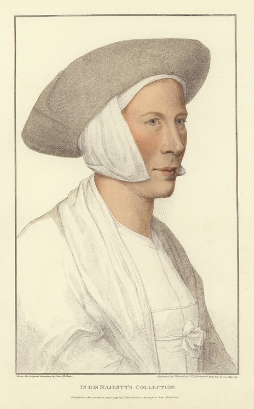 Mujer anónima de Hans Holbein der Jüngere