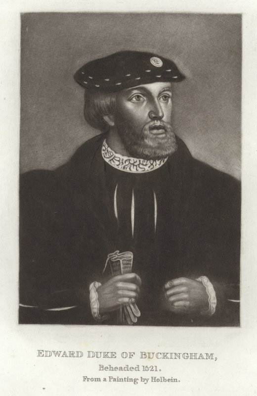 Eduardo Duque de Buckingham de Hans Holbein der Jüngere