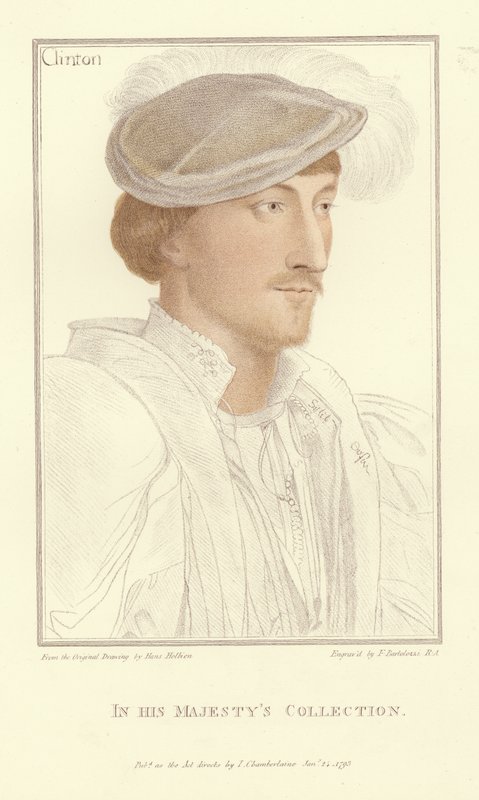 Edward, Lord Clinton de Hans Holbein der Jüngere