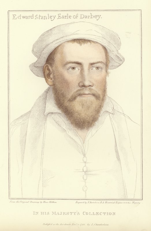 Edward Stanley, Conde de Derby de Hans Holbein der Jüngere