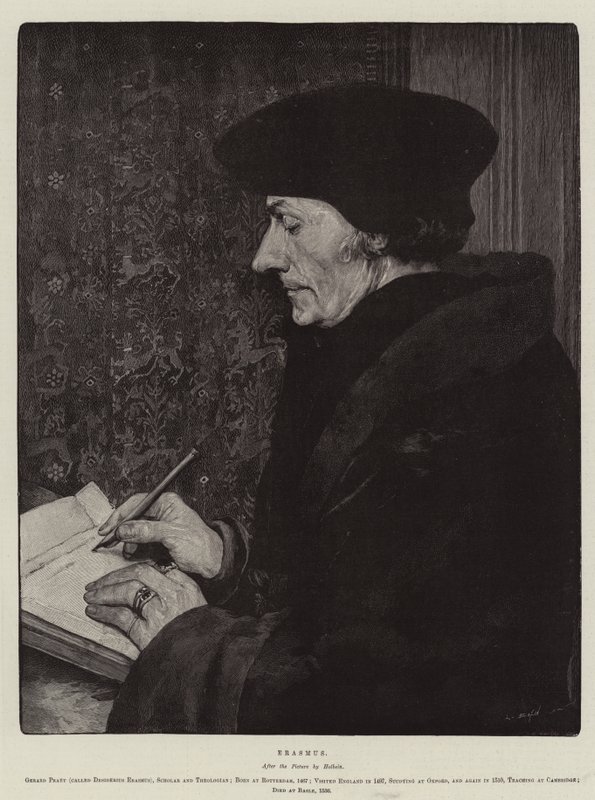 Erasmo de Hans Holbein der Jüngere
