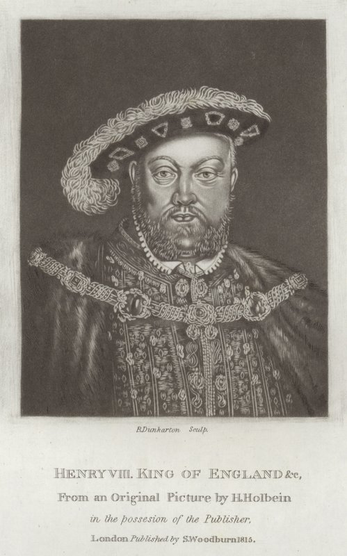 Enrique VIII Rey de Inglaterra de Hans Holbein der Jüngere
