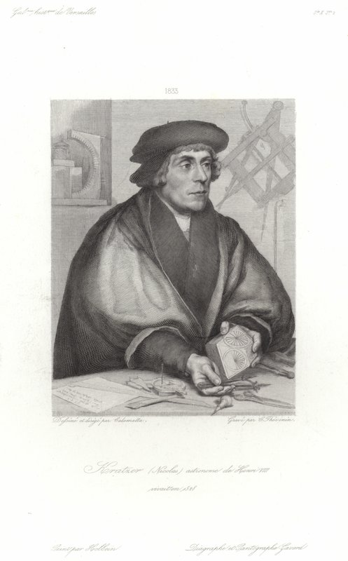 Nicholas Kratzer de Hans Holbein der Jüngere