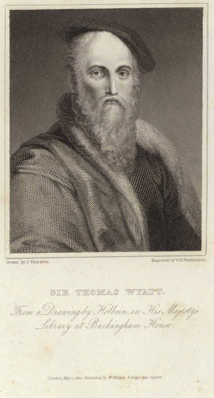Retrato de Sir Thomas Wyatt de Hans Holbein der Jüngere