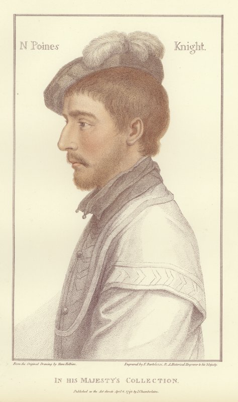 Sir Nicholas Poins de Hans Holbein der Jüngere