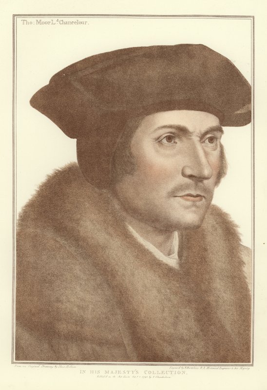 Sir Thomas More (aguafuerte) de Hans Holbein der Jüngere