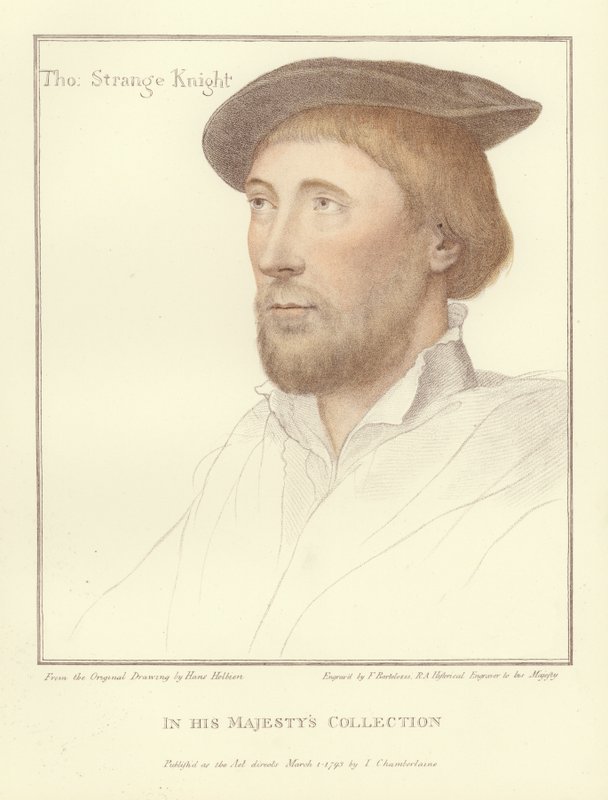 Sir Thomas Strange de Hans Holbein der Jüngere