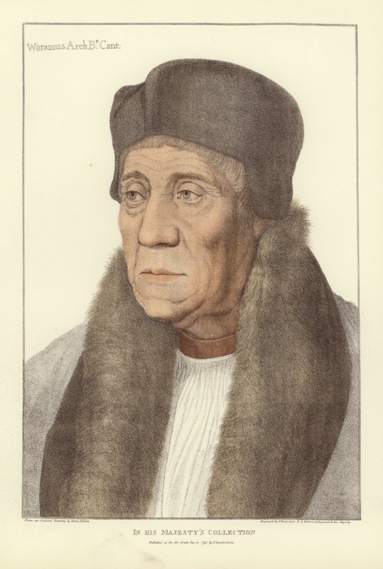 William Warham, Arzobispo de Canterbury de Hans Holbein der Jüngere