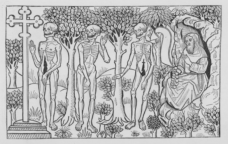 La danza de la muerte de Holbein de Hans Holbein der Jüngere