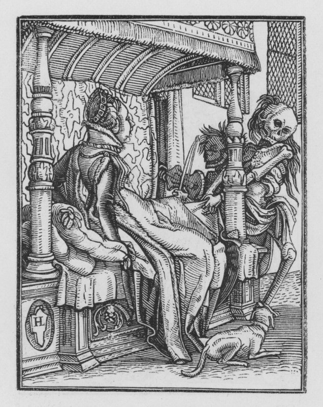La danza de la muerte de Holbein: La duquesa de Hans Holbein der Jüngere