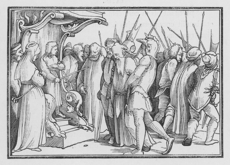 Historia de Susana, Susana I, 45 de Hans after Holbein the Younger