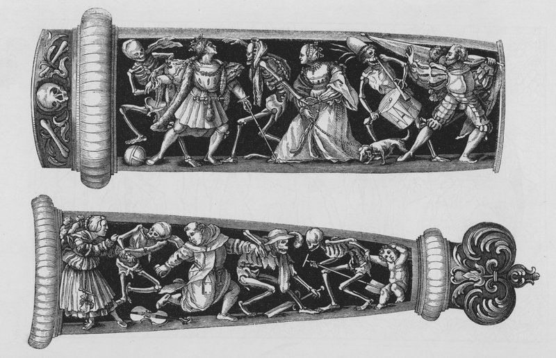 La danza de la muerte de Holbein de Hans after Holbein the Younger