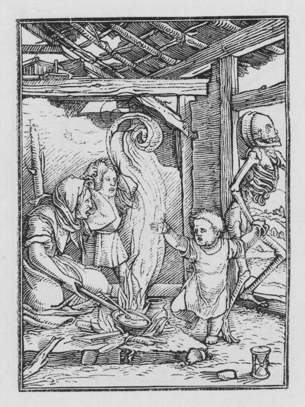 La danza de la muerte: El Niño de Hans after Holbein the Younger