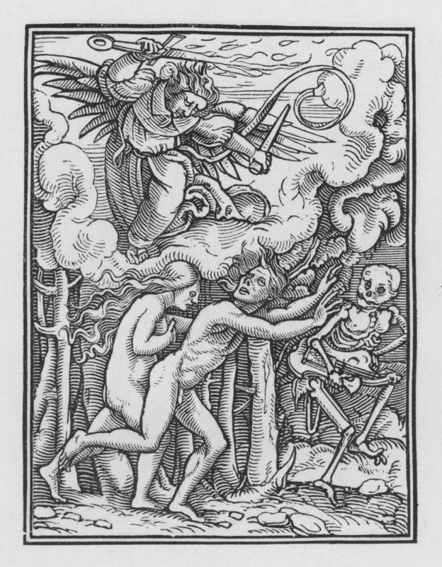 La danza de la muerte: La expulsión de Hans after Holbein the Younger