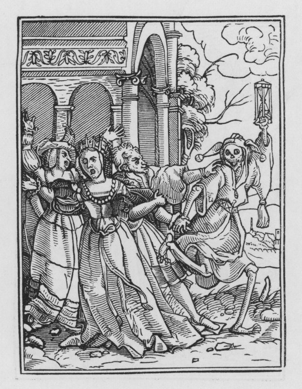 La danza de la muerte: La Reina de Hans after Holbein the Younger
