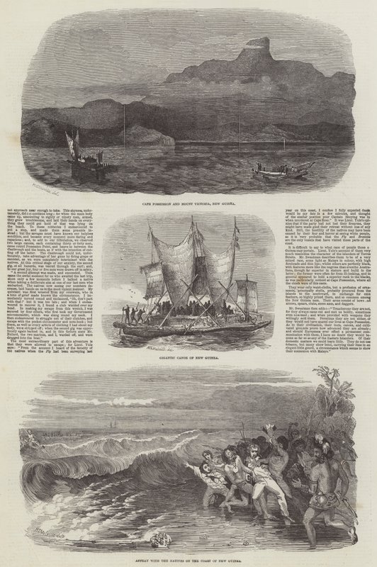 Bocetos de Nueva Guinea de Harden Sidney Melville