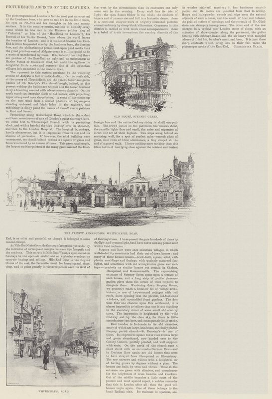 Aspectos pintorescos del East-End de Harold Oakley