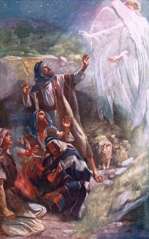 Los pastores de Belén de Harold Copping