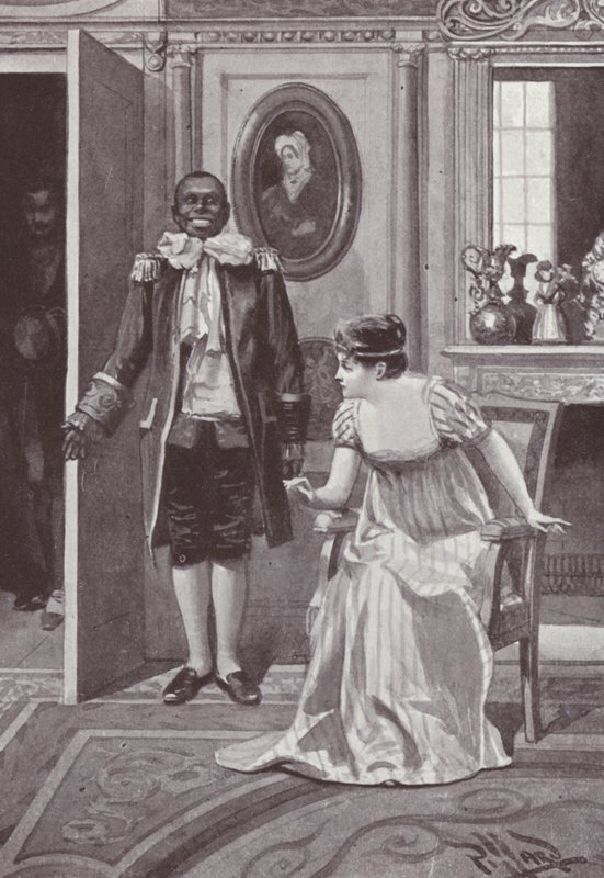 Ilustración para Vanity Fair de William Makepeace Thackeray de Harold Hume Piffard