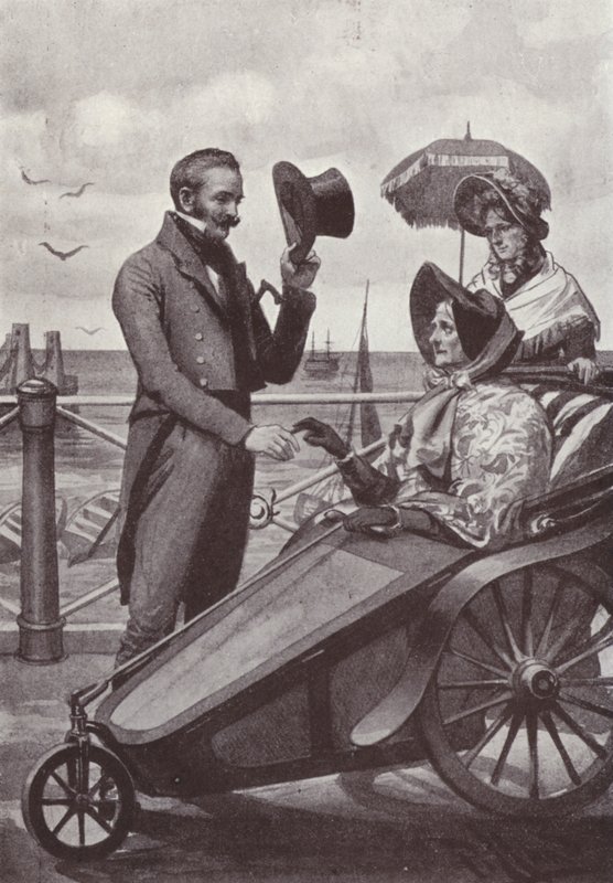 Ilustración para Vanity Fair de William Makepeace Thackeray de Harold Hume Piffard