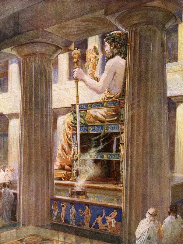 El Zeus de Fidias, la más alta encarnación de la divinidad en el arte de Harold Oakley