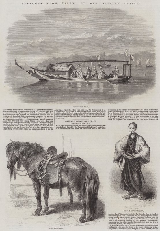 Bocetos de Japón de Harrison William Weir