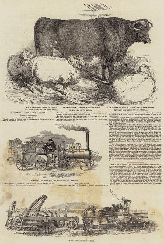 Exposición de Ganado del Club Smithfield de Harrison William Weir