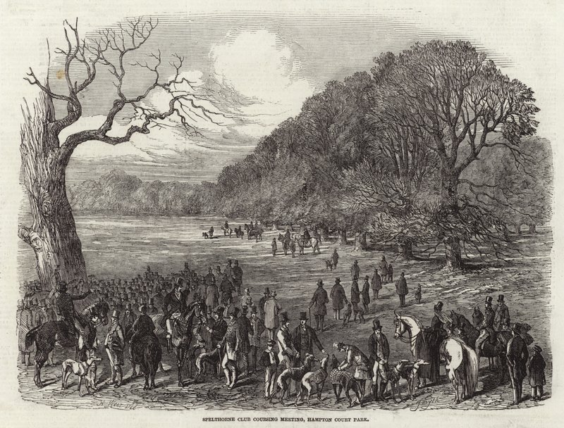Reunión del club de caza Spelthorne de Harrison William Weir