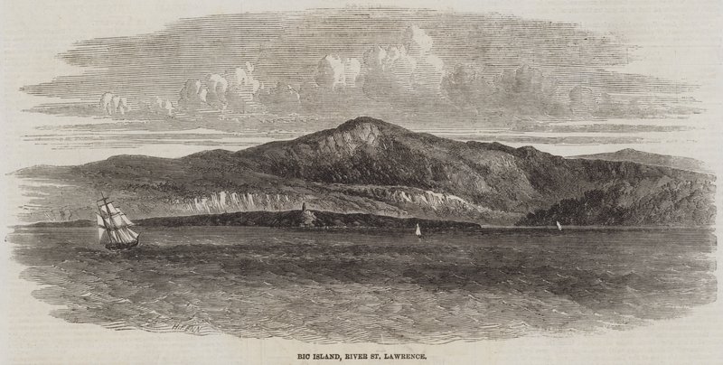 Isla Bic, Río San Lorenzo de Harry Fenn