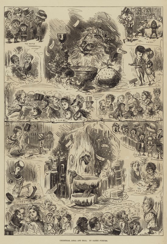Navidad, Ideal y Real de Harry Furniss