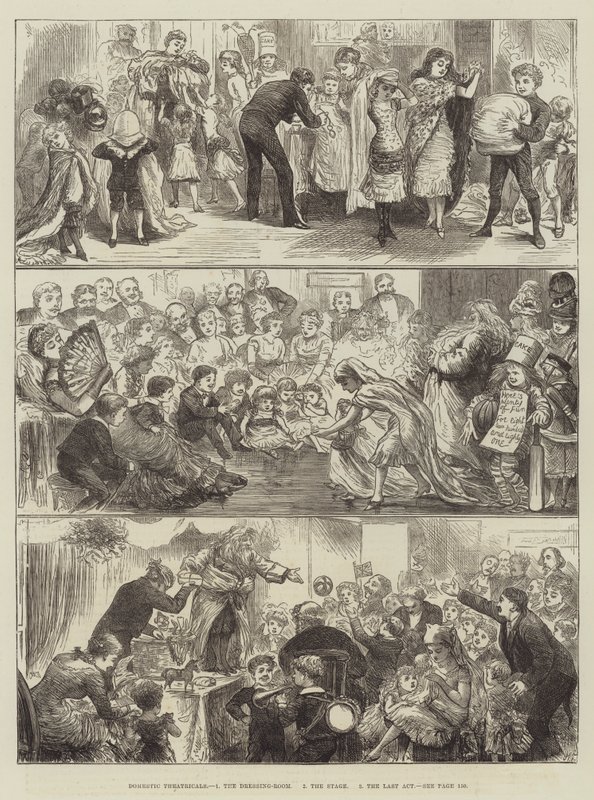 Teatrales domésticos de Harry Furniss