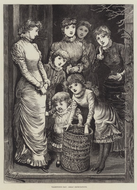 Día de San Valentín, Grandes Esperanzas de Harry Furniss