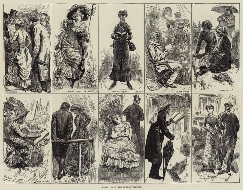 Variedades de la Especie Turista de Harry Furniss