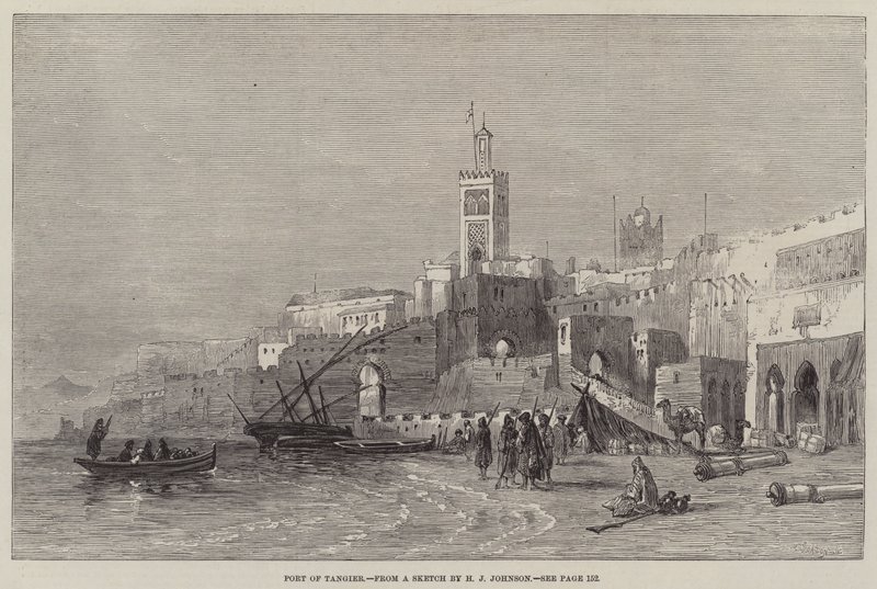 Puerto de Tánger de Harry John Johnson