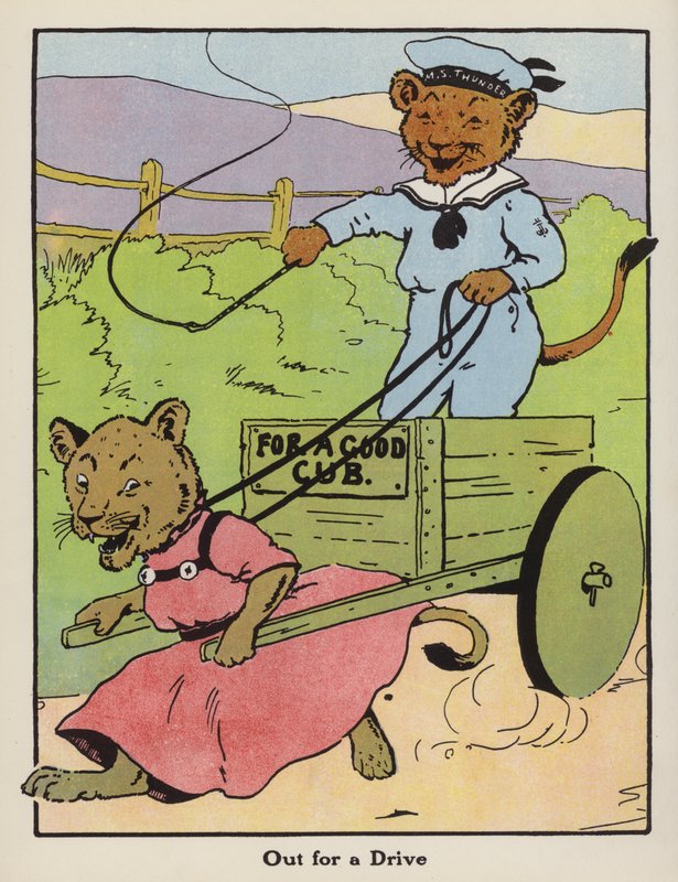 De paseo en coche de Harry B Neilson