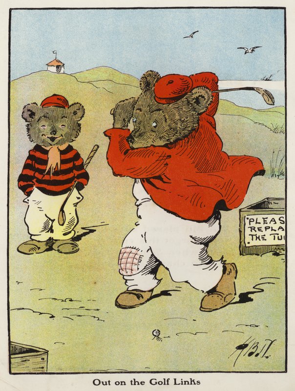 En los campos de golf de Harry B Neilson