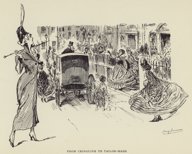 De Crinolina a Hecho a Medida de Harry Furniss