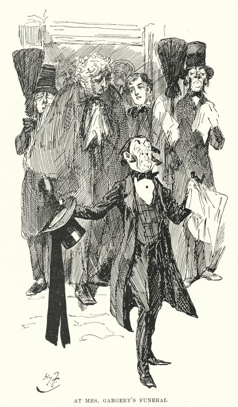 Ilustración para Grandes esperanzas de Charles Dickens de Harry Furniss