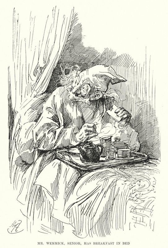 Ilustración para Grandes esperanzas de Charles Dickens de Harry Furniss