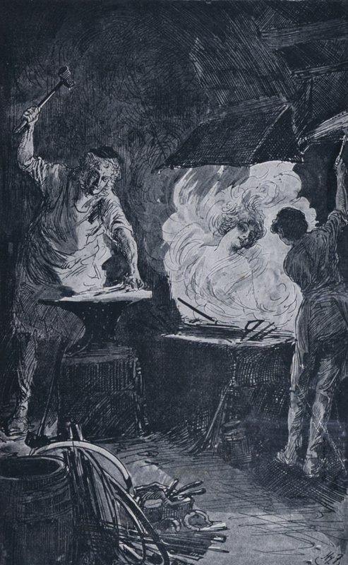 Ilustración para Grandes Esperanzas de Charles Dickens de Harry Furniss